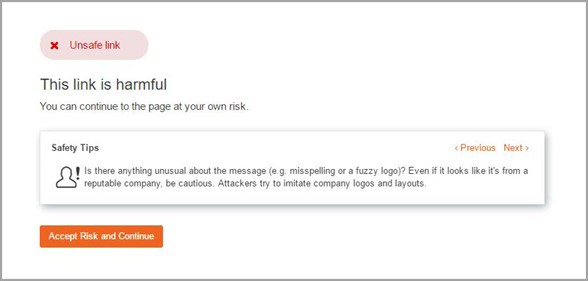 harmful link